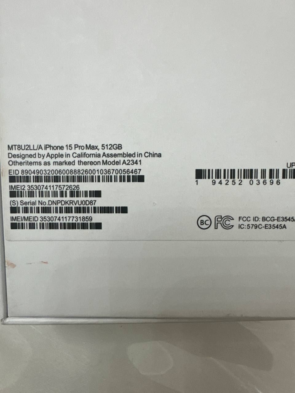 Iphone pro max 512Gb MADE IN CHINA Китайский