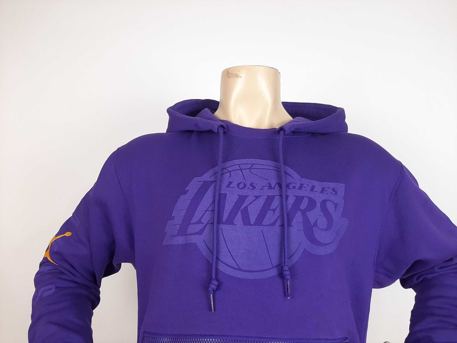 Jordan NBA Lakers 75th Anniversary - Оригинален мъжки суитшърт р-р M-L