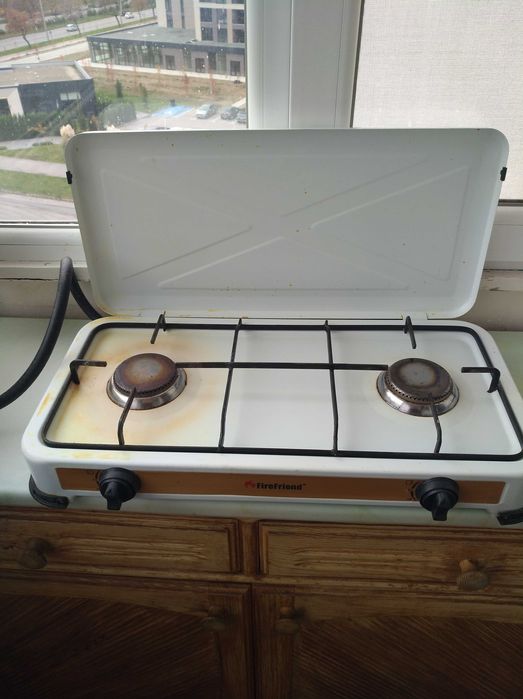 Газов котлон-две големи горелки