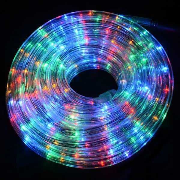 Instalatie tip Furtun Luminos cu LED 10M Multicolor
