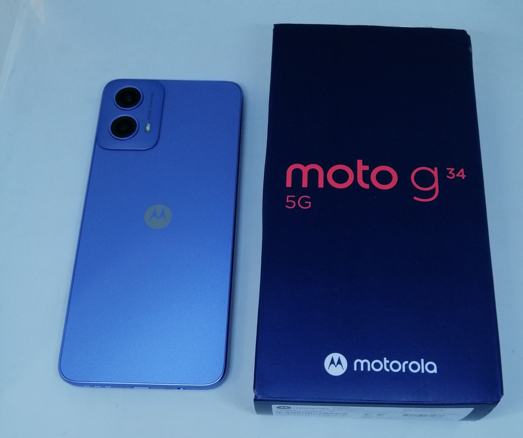Telefon Motorola Moto g34, DS, 128GB, 8GB RAM, 5G, black/telefon expus