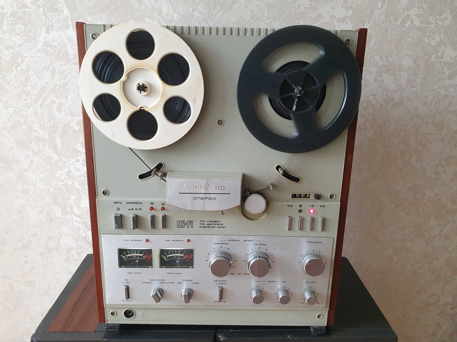 Продается магнитофон союз 110 после профилактики.