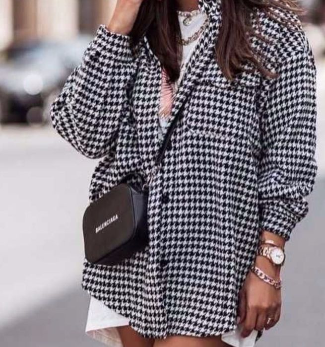 Женская рубашка удлиненная