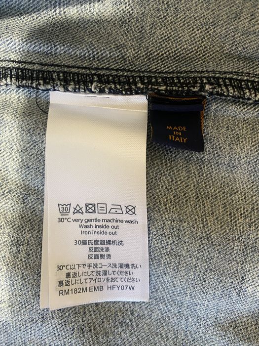Louis Vuitton Short-Sleeved Denim