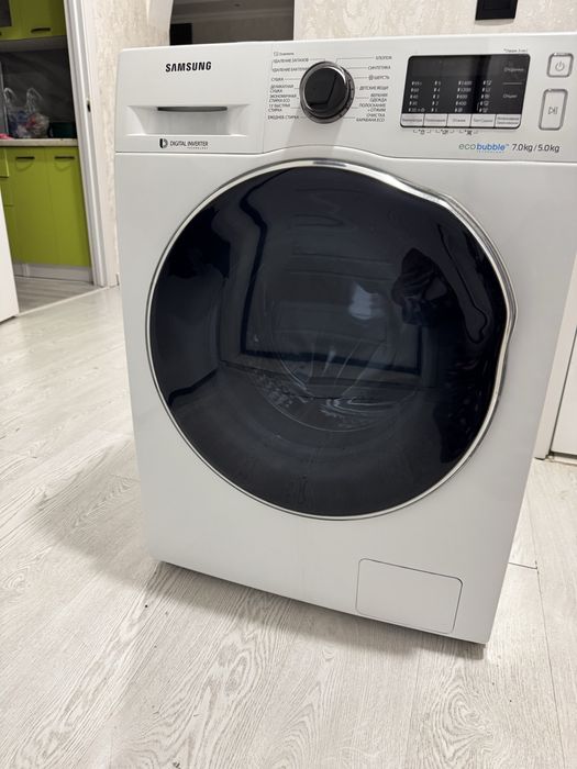 Стиральная машина Samsung 7кг+ 5 кг сушка