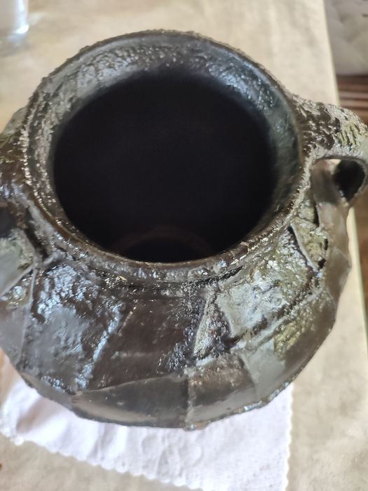 Oală lut pentru gătit sarmale..ardei umpluți etc.