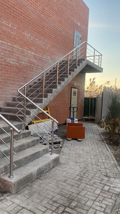 Перила из нержавеющий стали