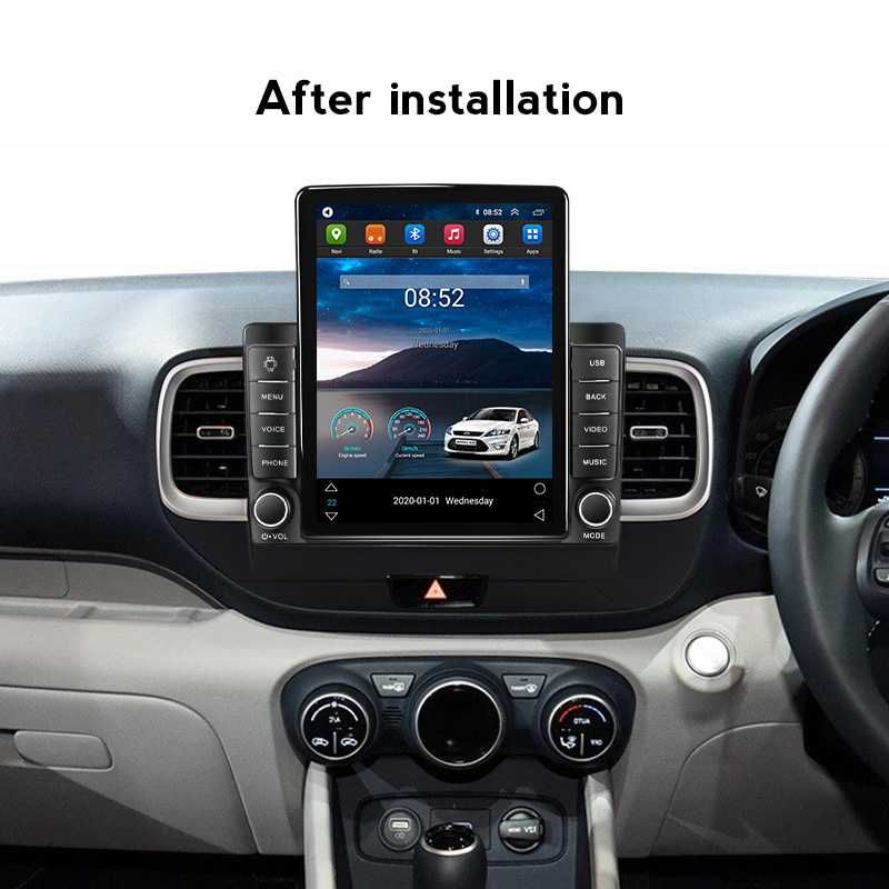 Navigatie Hyundai Venue 2019-2020,Tesla, Android, 2+32GB ROM,10inch