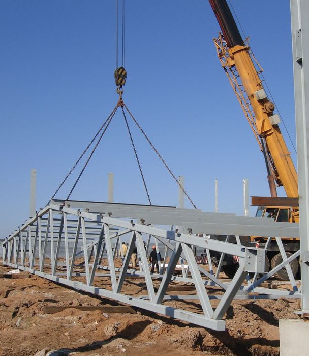 Изготовление ферм и монтаж