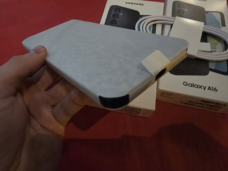 -Samsung A16, Nou, 128Gb, 4Ram, 0 cicluri incarcare, neactivat, nefolo