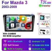 Navigatie Android Mazda 3 2004-2009