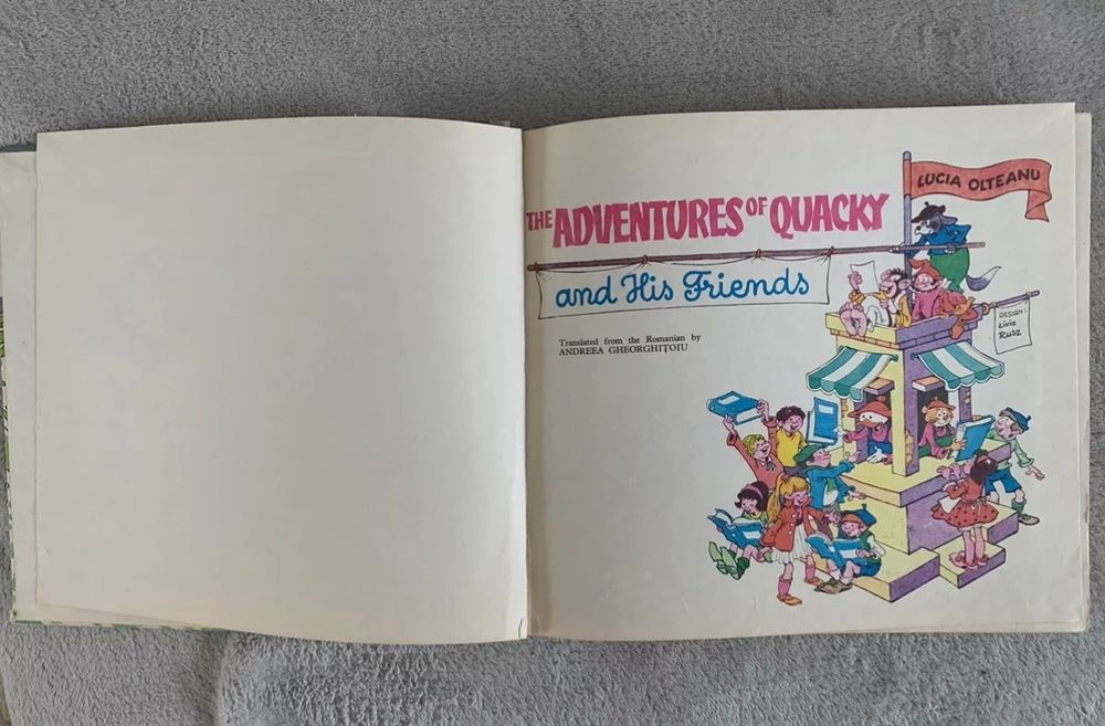 The Adventures of Quacky and his friends Livia Rusz Basme WilhelmHauff