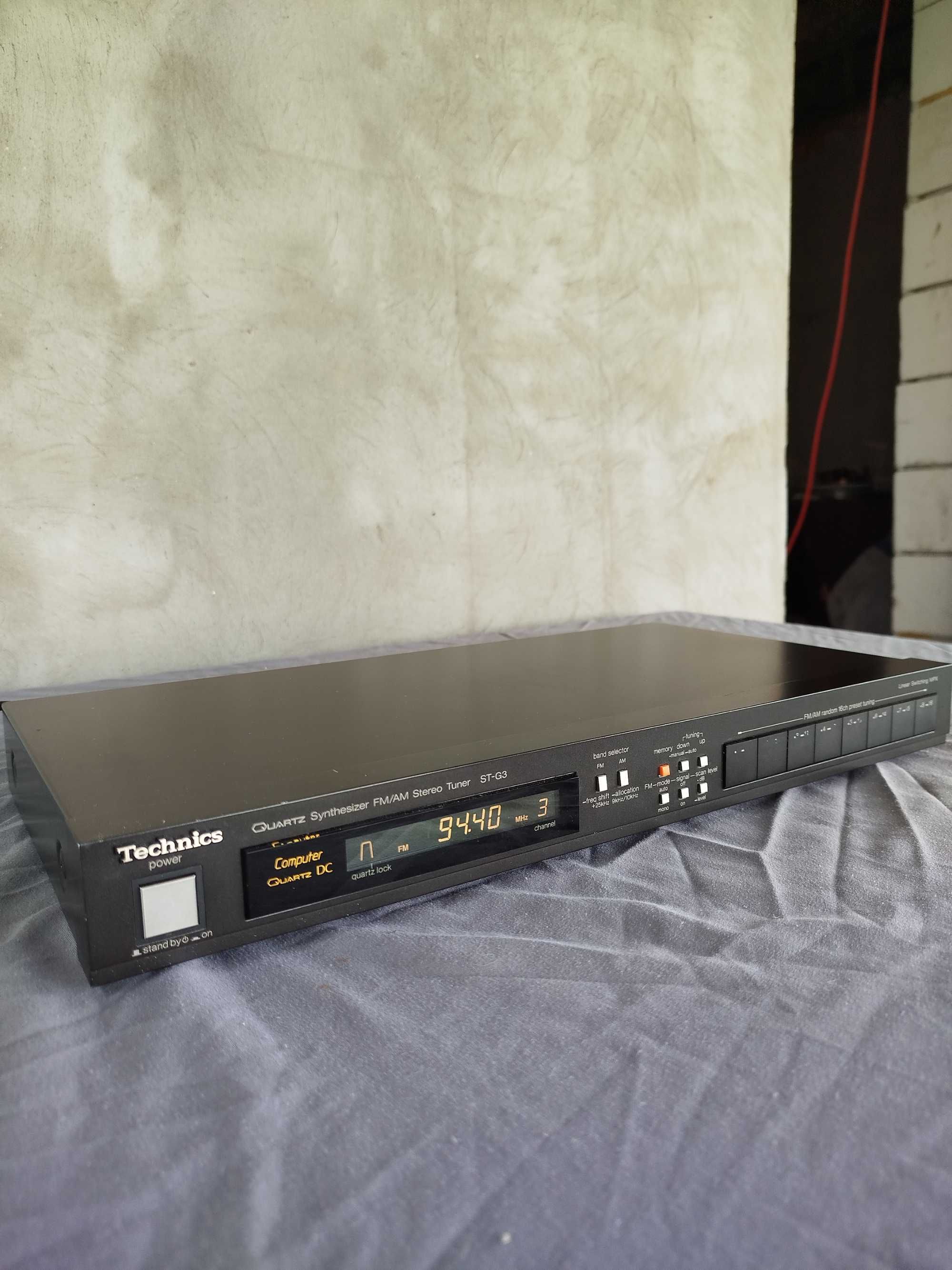 Superb tuner Technics model:  ST-G3 Made in Japan