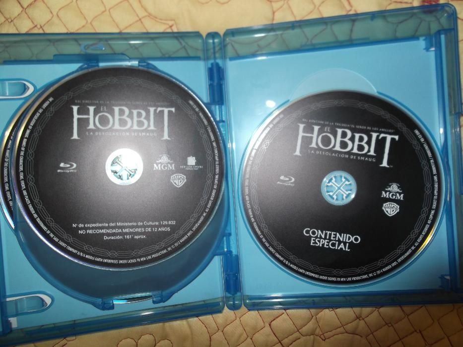 DVD 3 D si blu-ray HOBBIT