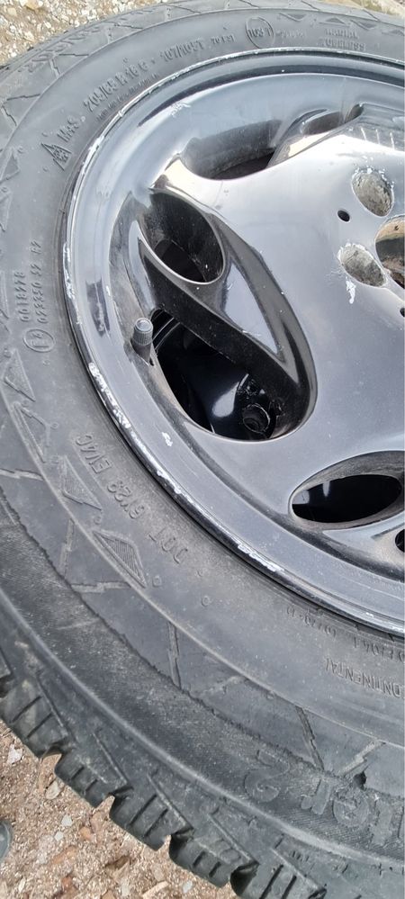 Jante aliaj cu anvelope de iarna 205/65 R16 C