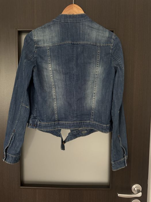 Geaca de blugi Mango marimea S-M