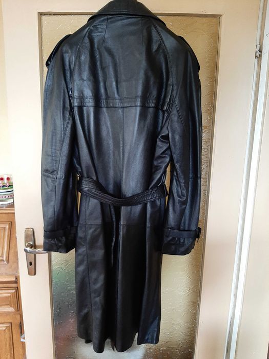 Мъжки кожен лоден черен номер 42 нов