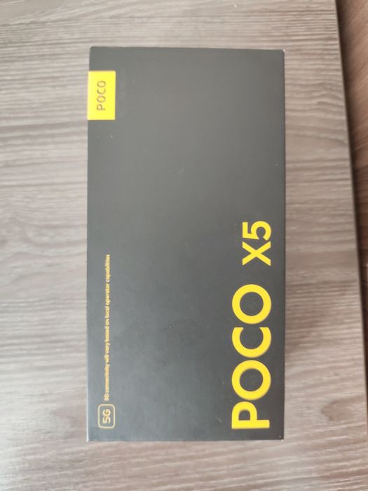 Poco x5  5g с коробкой и зарядкой