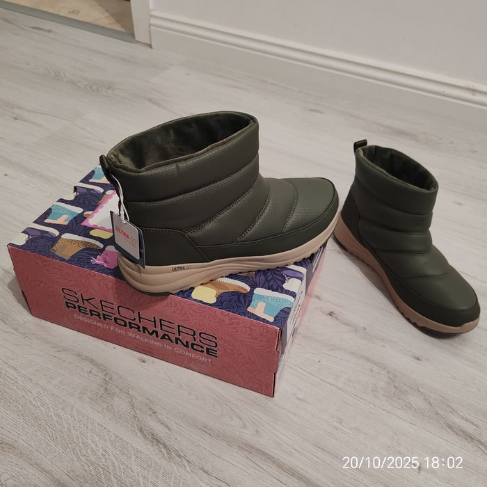 Ghete damă skechers On the Go Stellar Everest waterproof, mărime 40