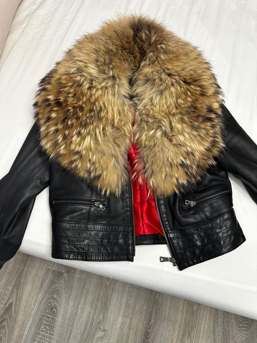 Яке - естествена кожа и косъм