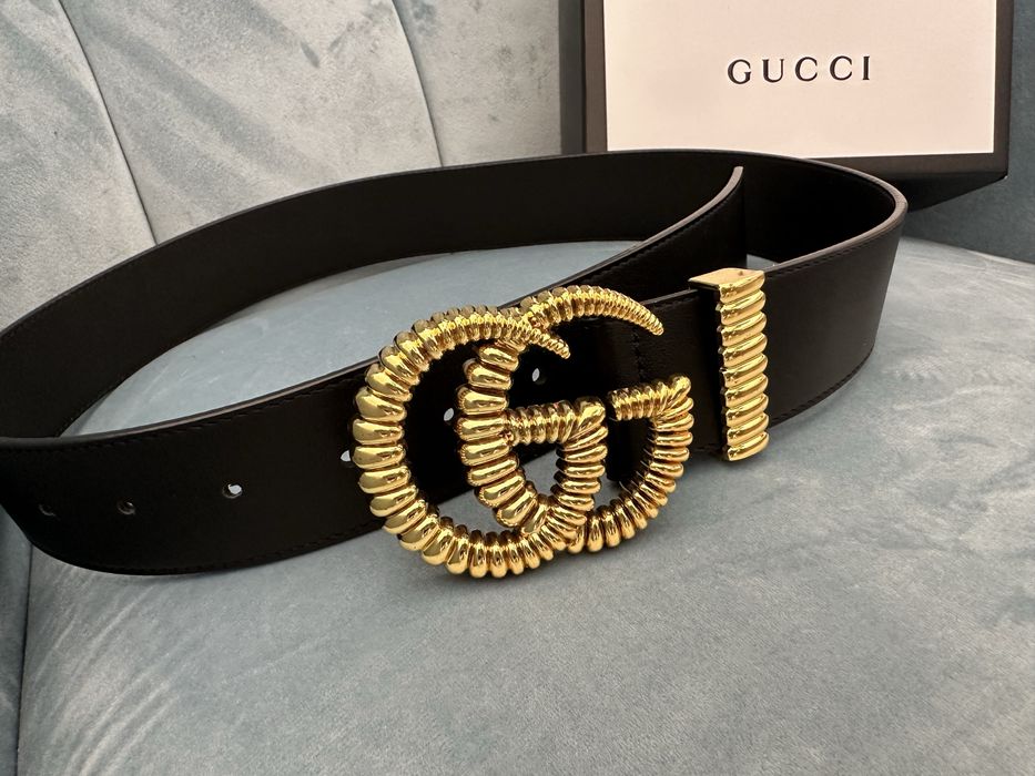 Curea Gucci, noua, piele, cutie si saculet