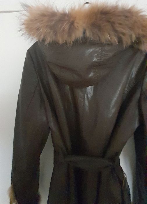 Палто Kensol еко кожа