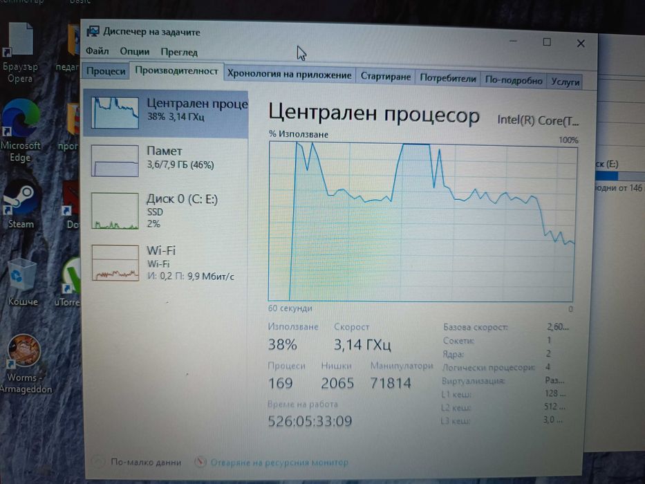 Лаптоп HP EliteBook 8570p