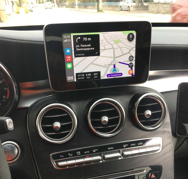 Mercedes-Benz C Apple CarPlay GLC W253 Android Auto Hu5S2ENTRY