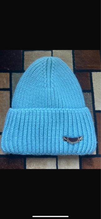 Новая шапка ангора на флисе