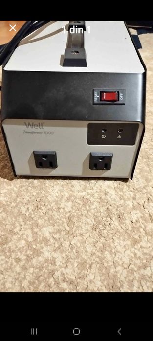 Transformator 220la 110 volți 1000 w