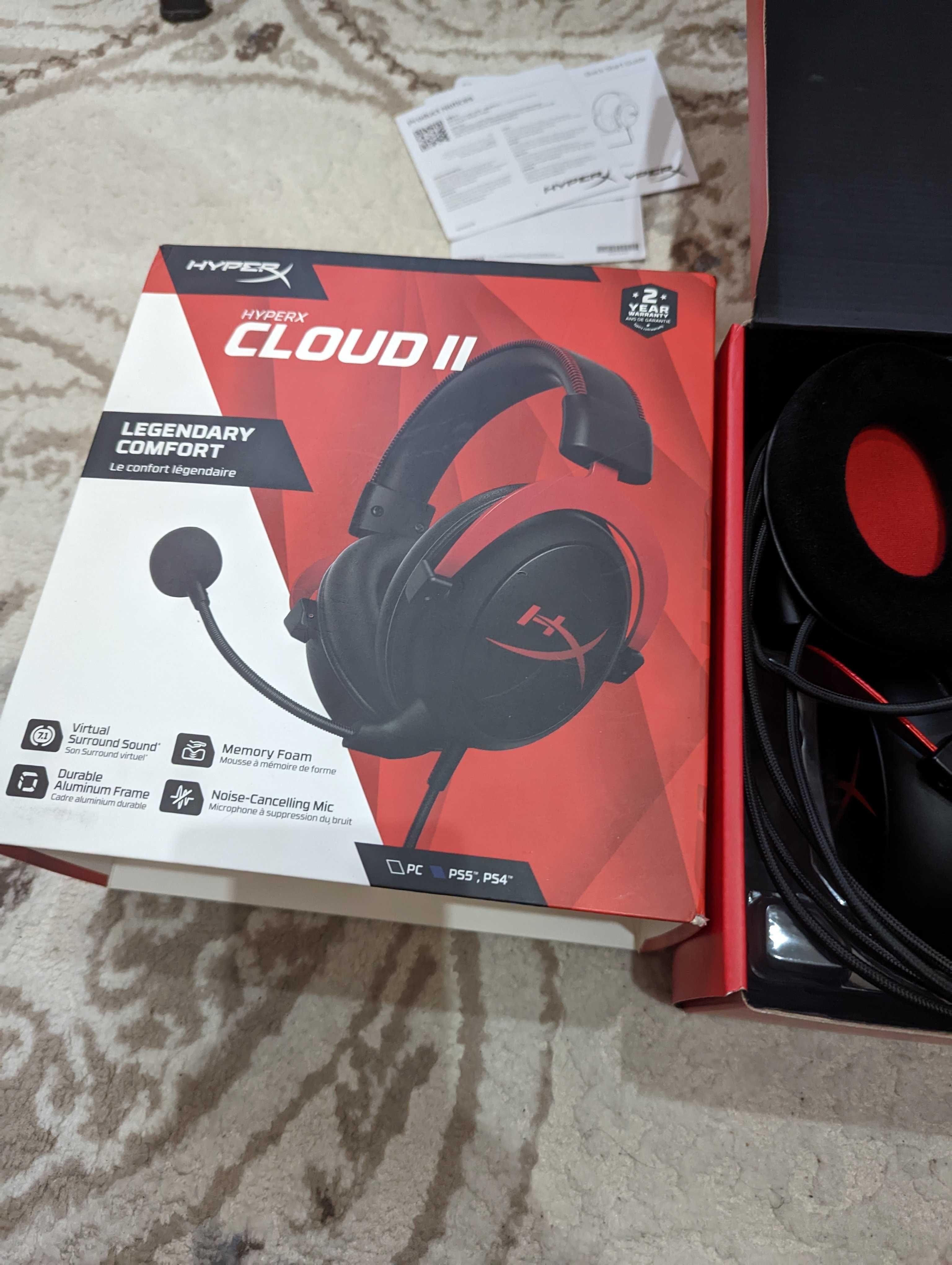 HyperX Cloud II KHX-HSCP-RD красный