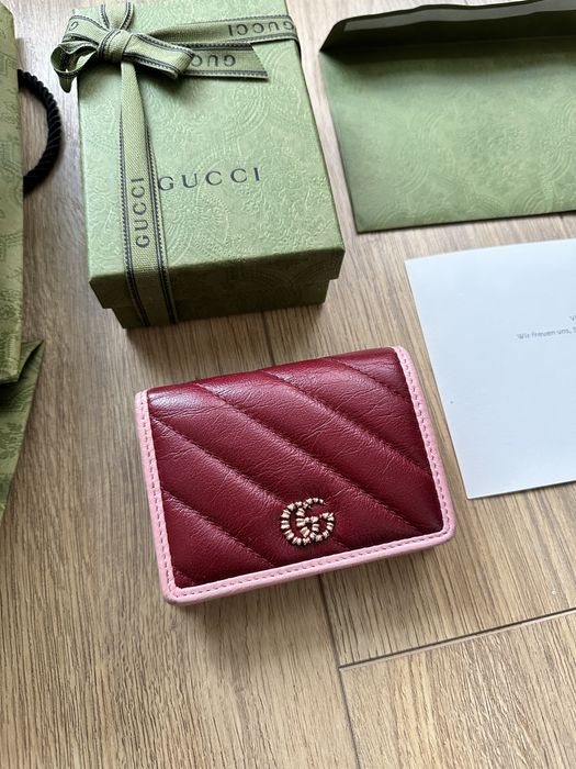 ОРИГИНАЛНО! Дамско портмоне Gucci Marmont с всички опаковки