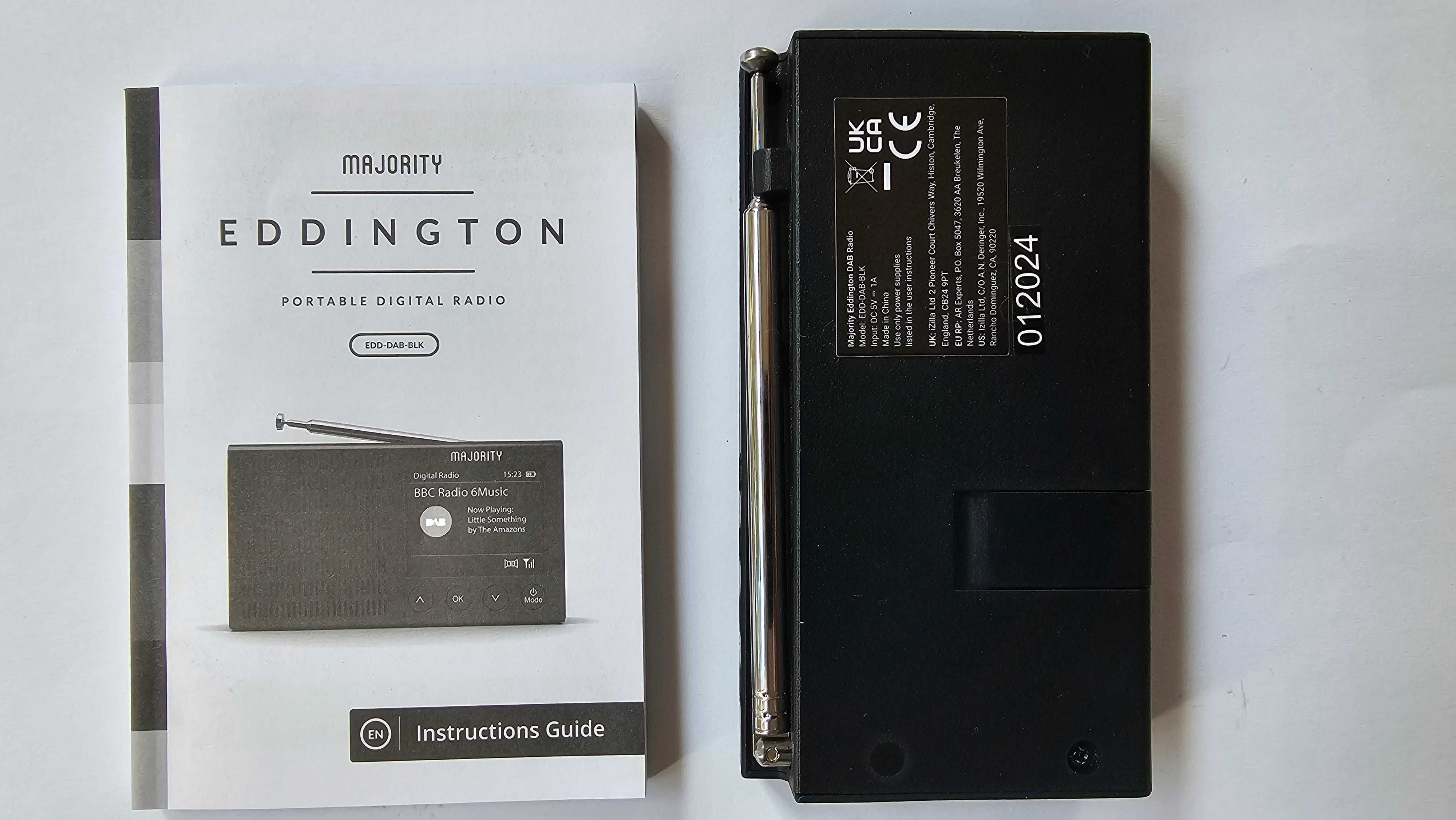 Vand radio Majority Eddington, DAB digital, cumparat de la Amazon, nou