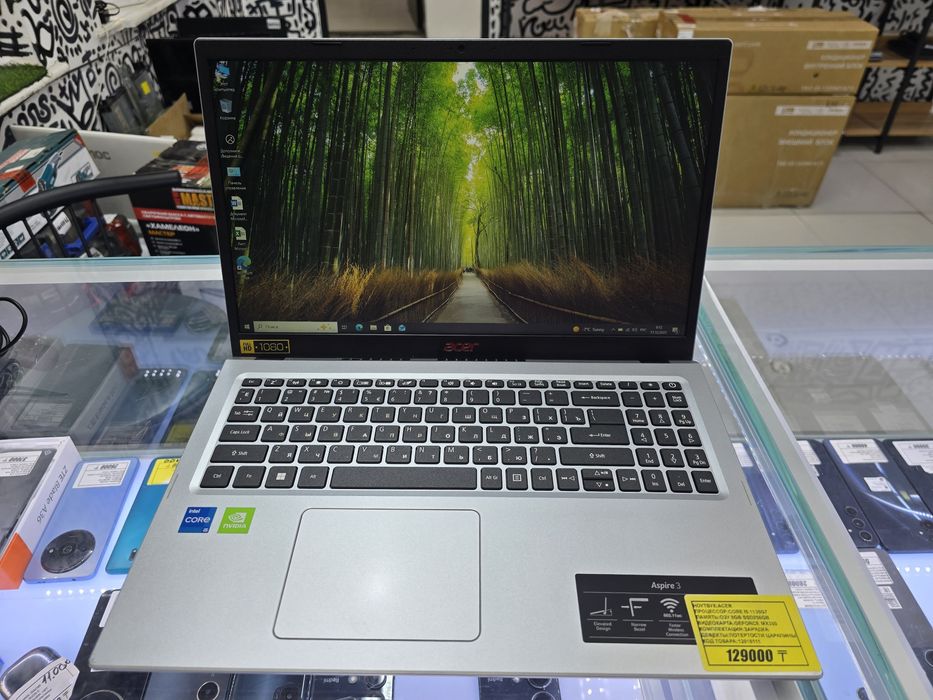 Ноутбук Acer core i5 1135g7 озу 8gb ssd256gb Mx350 рассрочка