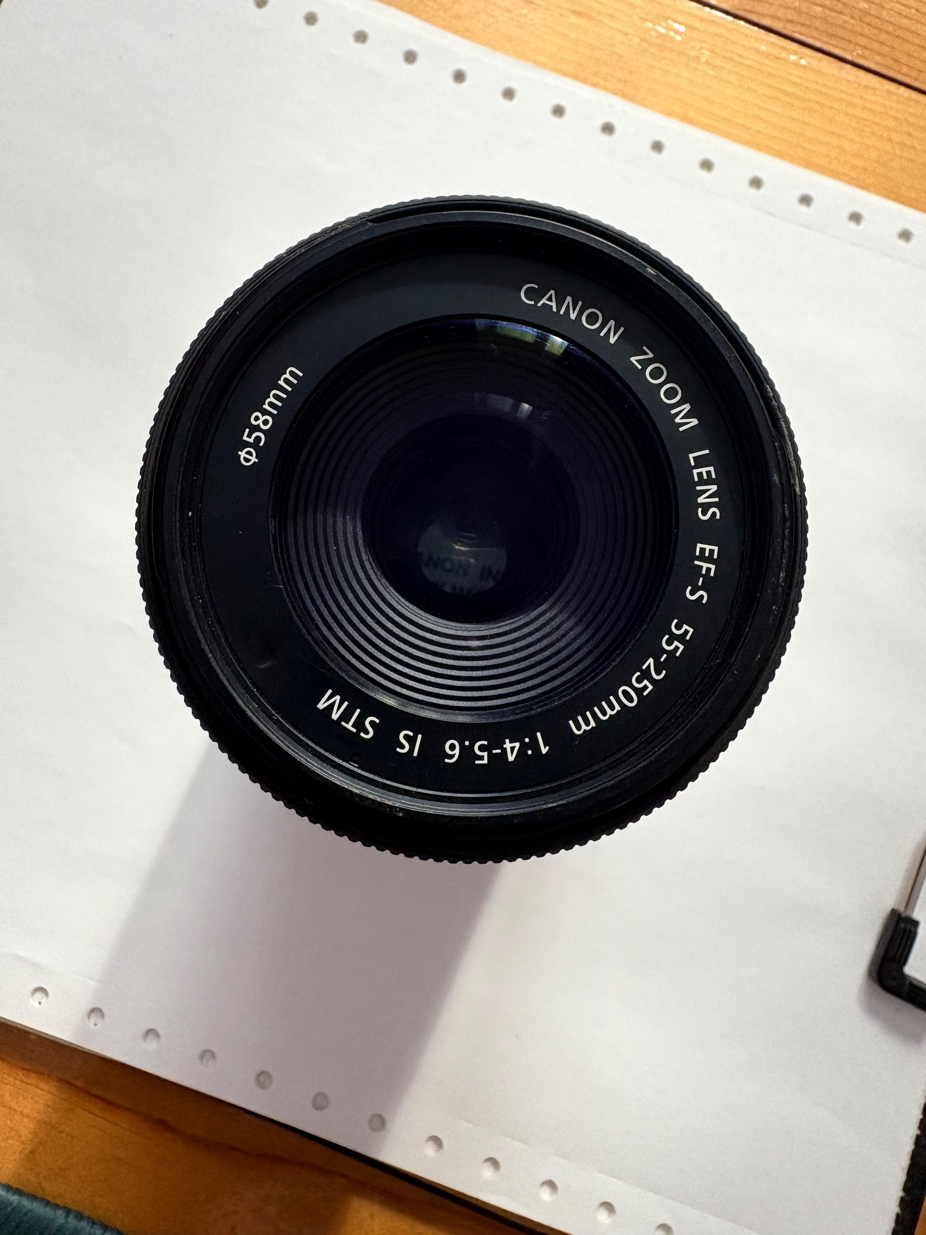 Canon EF-S 55-250 4-5.6 IS STM