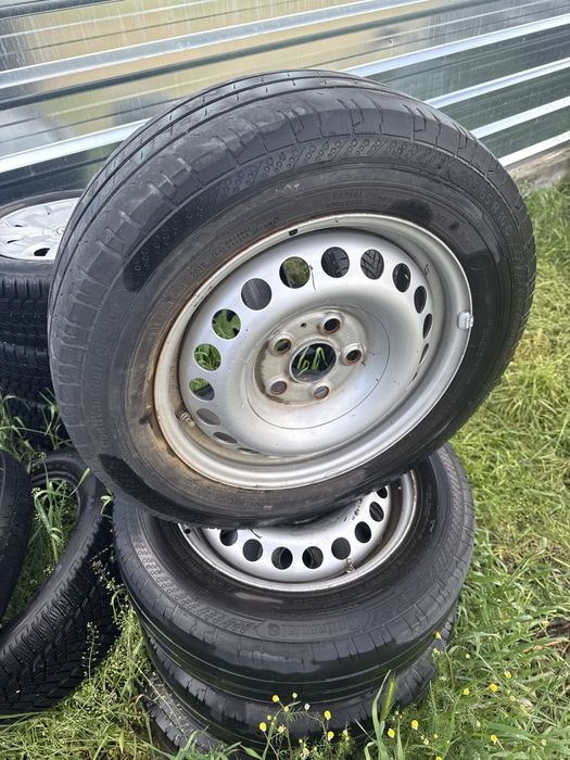 Jante cu anvelope vw t5 205/65/16C