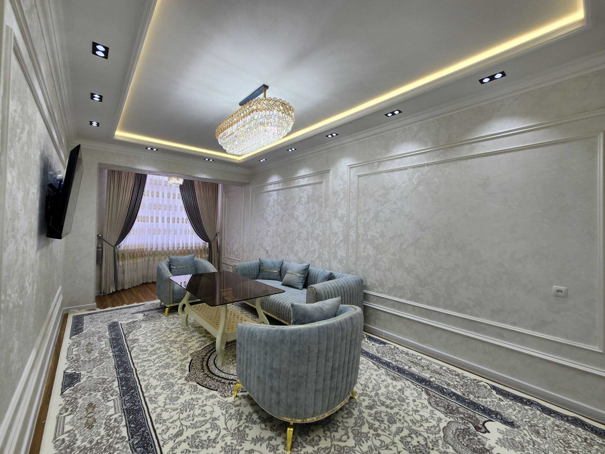 3х комнатная квартира на 3 этаже 87кв/м, в Самарканде