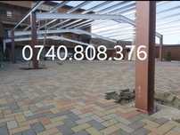 Hala constructie metalica demontabila cu panouri sandvis  8x25m 15x30m