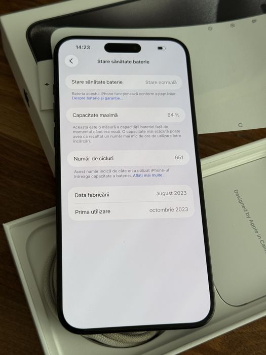 Iphoen 15 PRO MAX 256GB