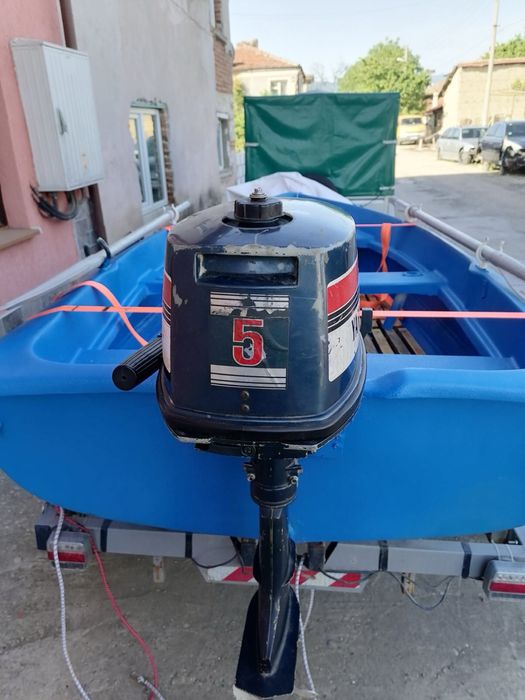 Пластмасова лодка 3/1.35м