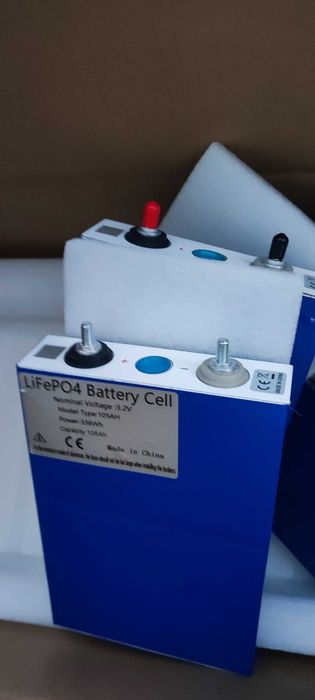 8 Celule Lifepo4 105Ah 6000 cicluri 2.69 kWh - Nu aui BMS inclus