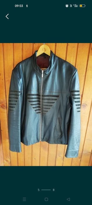 Geacă bărbați piele Mac L