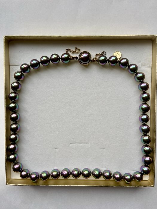Coiier de perle original designer Majorica Pearls