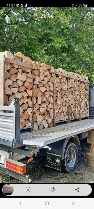 Lemne de foc paletizate