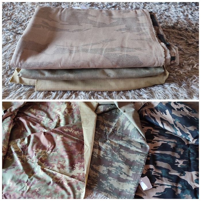 Ткань хаки новые