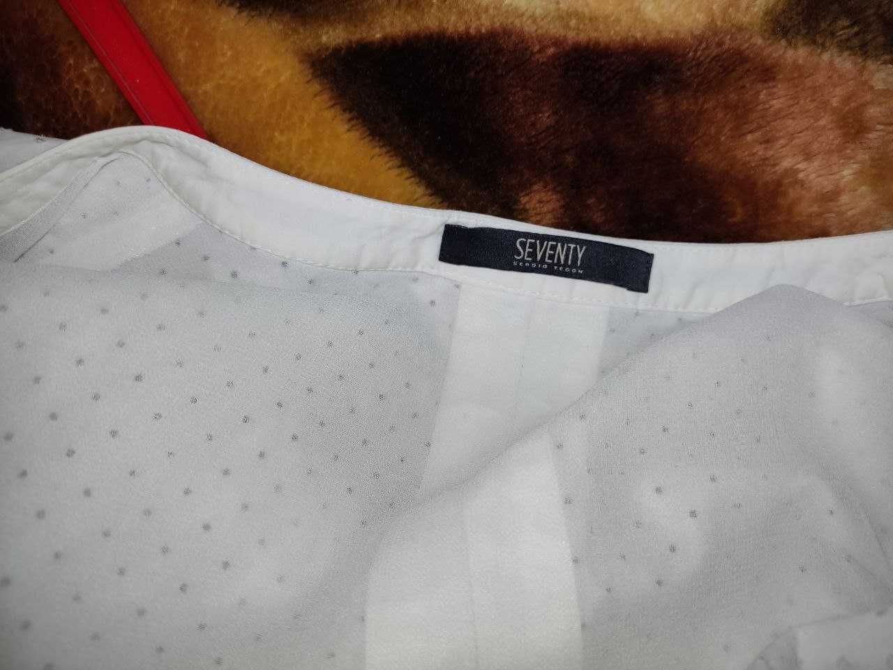 Стильная  белая рубашка от бренда Seven Street
