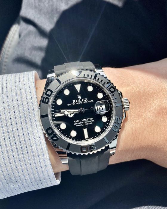 Rolex Yacht - Master 42,mm Black Rubber
