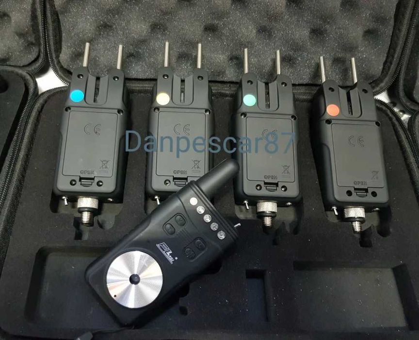 STATIE Set 4 avertizoare wireless FL + receptor model RF698