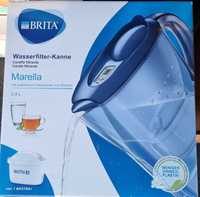 Кана за филтриране на вода Brita Marella Cool, 2.4 л, Синя + Филтър