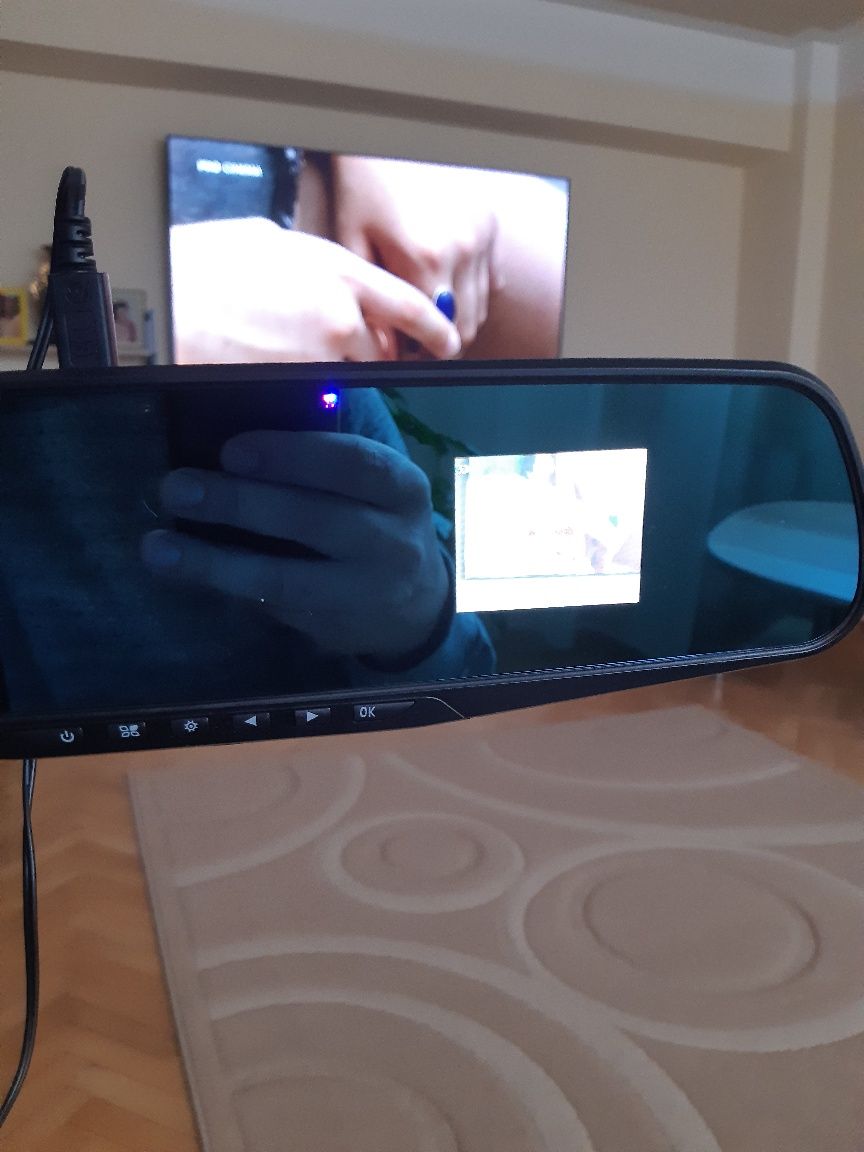 Camera auto, oglinda retrovizoare, inregistrare HD